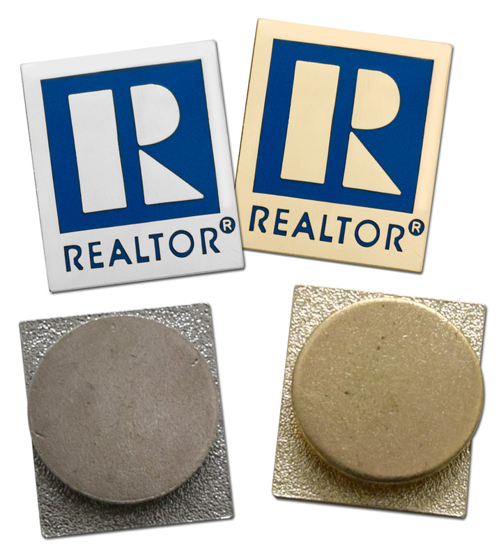 Realtor Logo Branded - Small - Lapel Pin w/ Magnetic