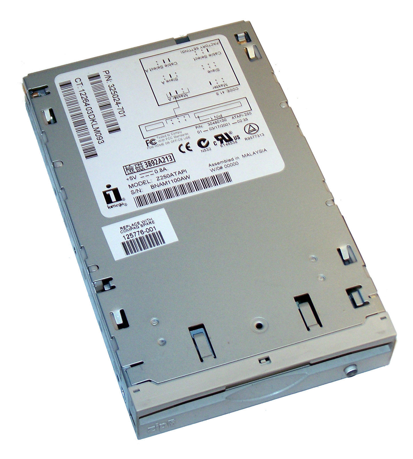 Compaq disco flexible, Zip y Jaz