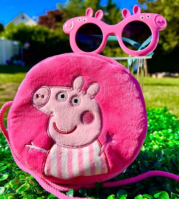 Peppa Pig Toddler Baby Sunglasses Bag Peppa Pig Lot Birthday Toy Gift Set