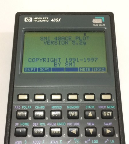 SMI 48 ACE Surveying Card for HP 48GX Calculator