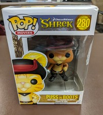Funko Pop Shrek Puss In Boots 280 w/ Pop Protector | eBay