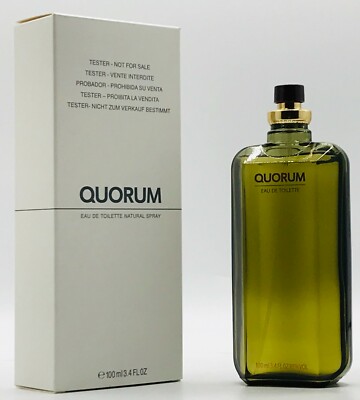 Quorum Men Cologne Spray 3.4 oz 100 ml Box As Shown