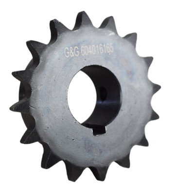 40 Roller Chain Sprocket 16 Teeth 1'' Bore 40B16-1 40BS16H-1
