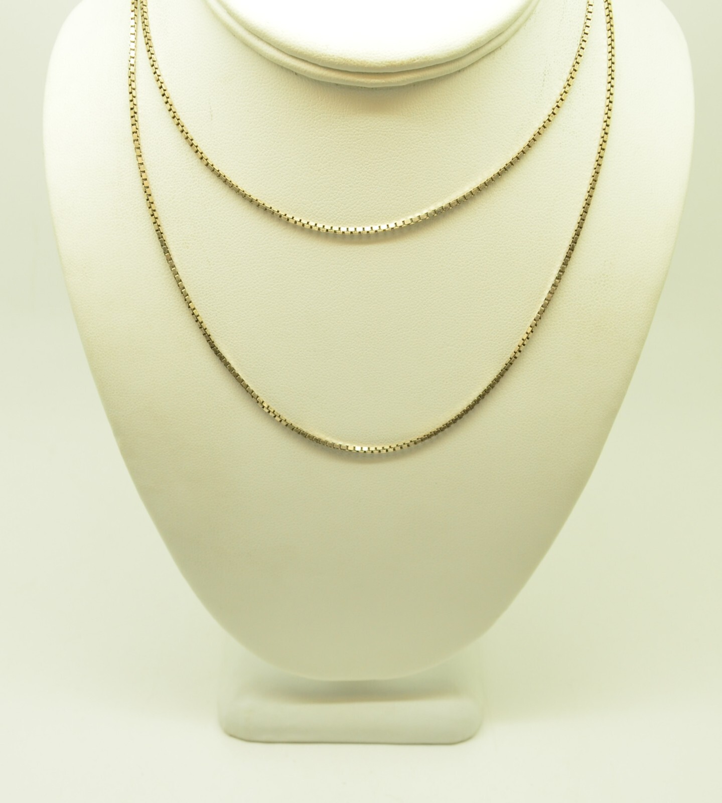 Sterling Silver Gorgeous Long Box Chain Necklace 30.0