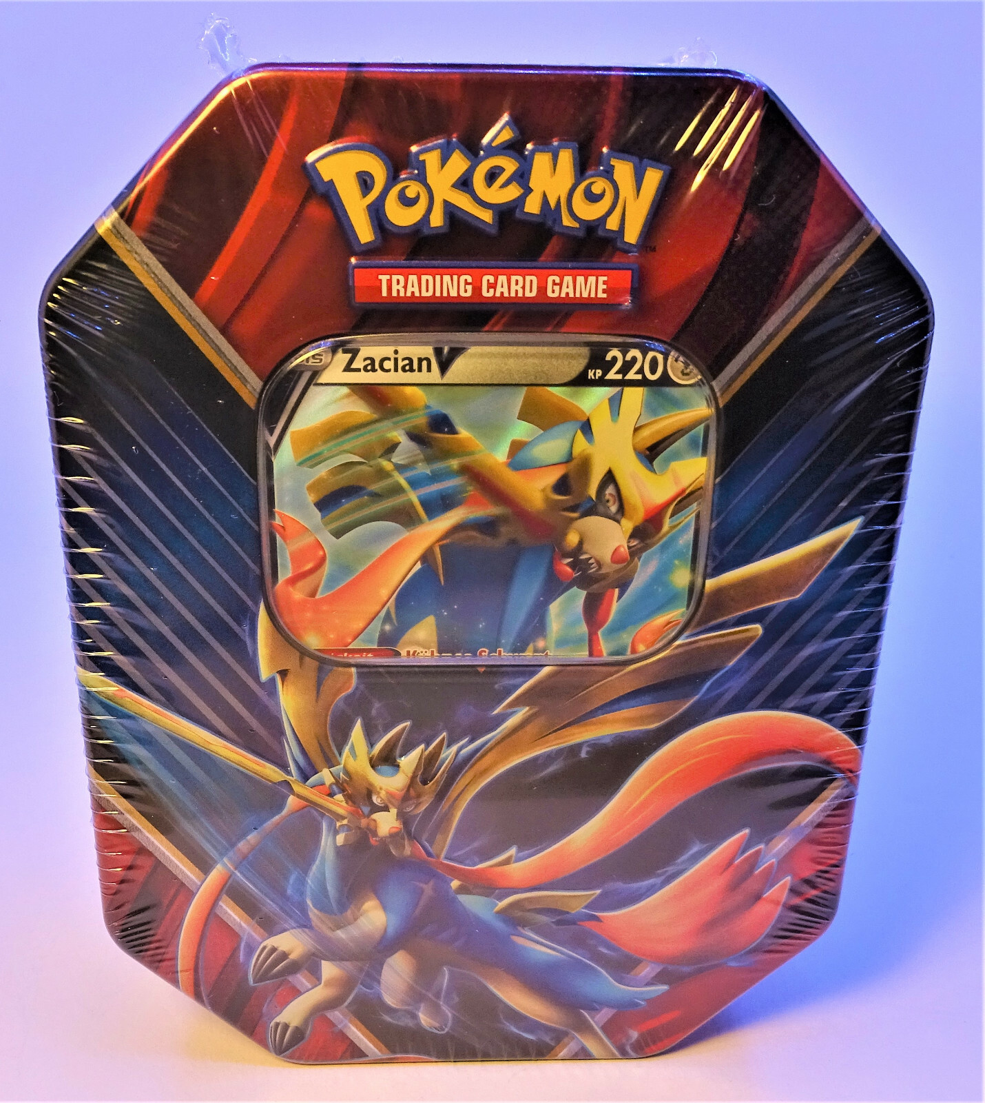 Pokemon Tin Box 85 Zacian V Deutsch NEU OVP