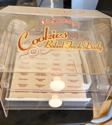 Otis Spunkmeyer Cookie Oven Convection Model OS1 AND Plastic Display Case RARE