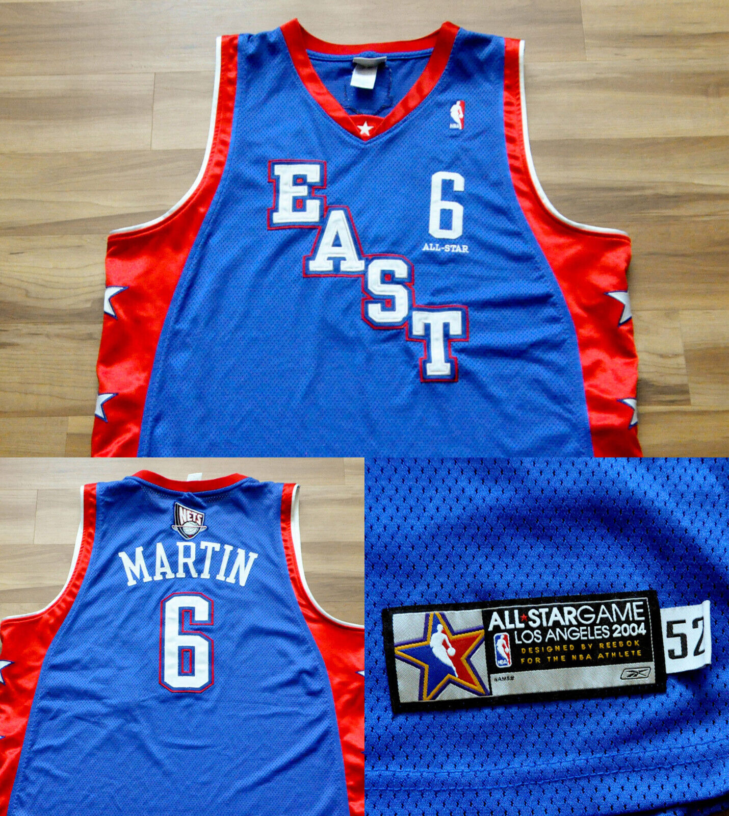 Kenyon Martin 2004 NBA All Star East Reebok Jersey Authentic Kenyon Martin 2004 NBA All Star East Reebok Jersey Authentic