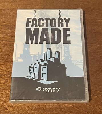 NEW - Factory Made - Discovery Channel DVD TV Show - 542942 - Factory Sealed