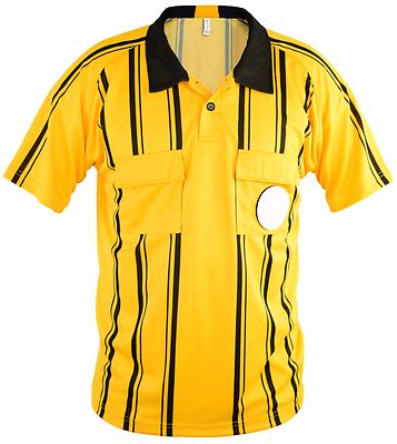 Mato & Hash Men's Soccer Referee Jersey Polo Sports Ref Official's Uniform