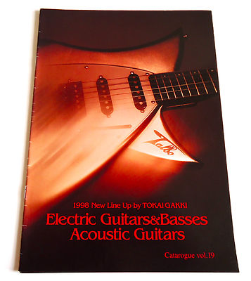 TOKAI GUITAR CATALOGUE 1998 JAPAN BOOK Electric Acoustic