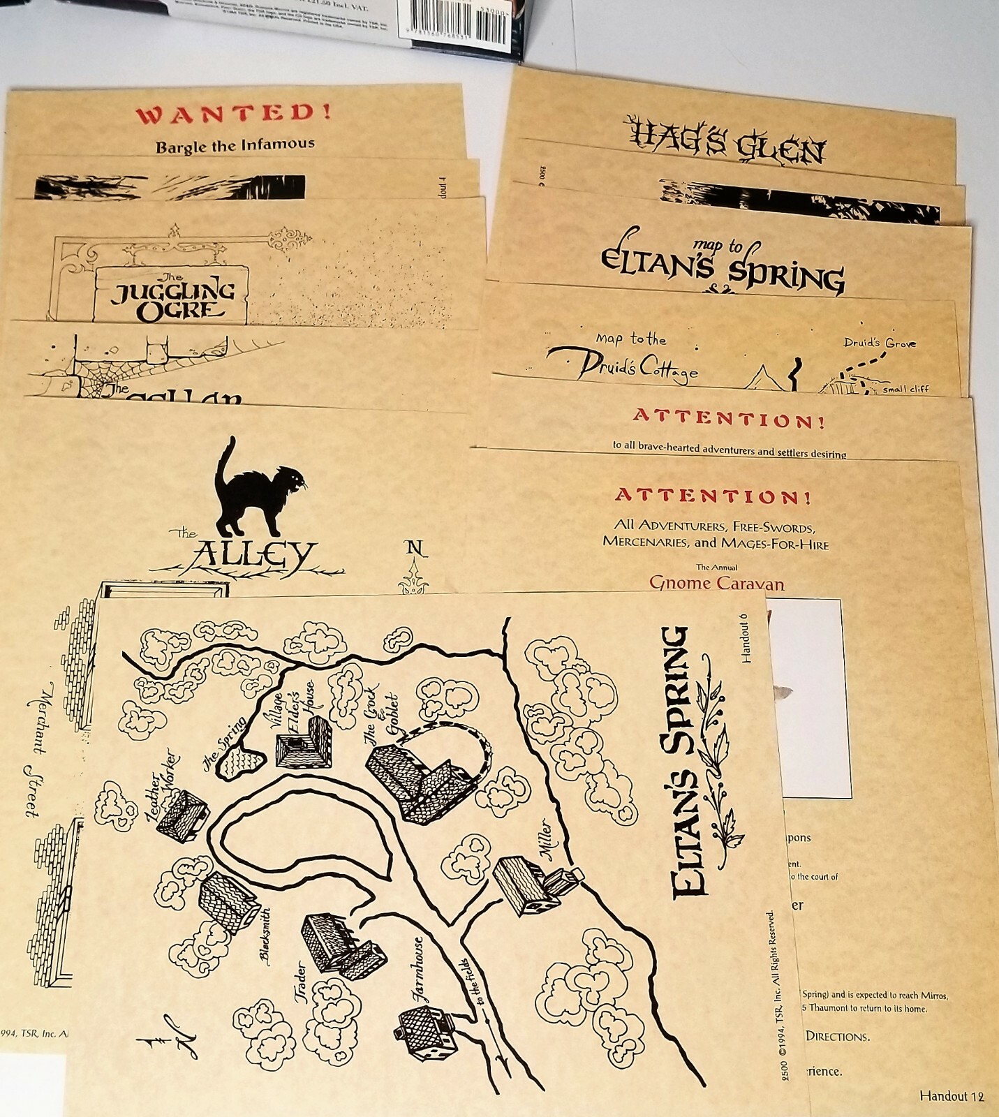 Karameikos Kingdom of Adventure Box Set, Advanced Dungeons&Dragons 2nd Edition