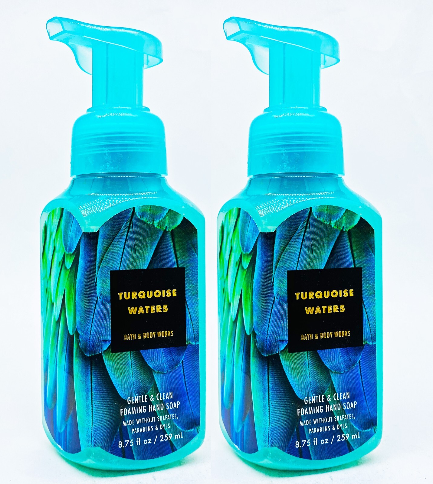 【Turquoise Water】Bath&bodyworks ハンドソープ Gentle & Clean Foaming Hand Soap Turquoise Waters | Bath