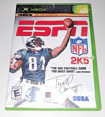 ESPN NFL 2K5 (Microsoft Original Xbox, 2004) Complete W/ Manual