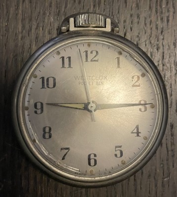 antique westclox pocket watch