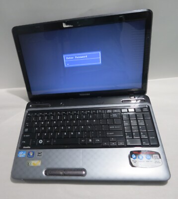 Toshiba Satellite L755-S5170 15.6  /Intel Core i3 / (BIOS IS LOCKED!)  FOR PARTS