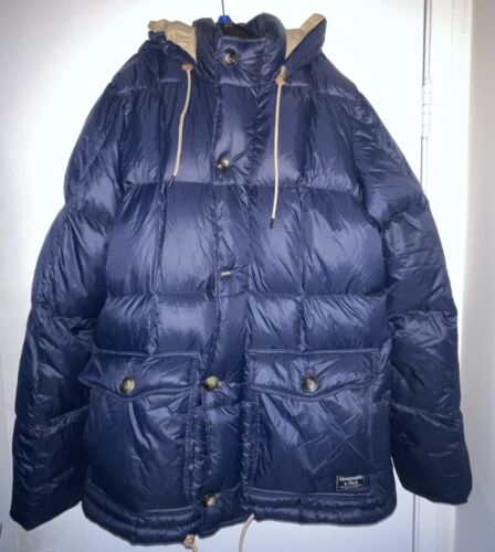 Abercrombie & Fitch A&F PUFFER JACKET WINTER COAT MENS XL Abercrombie & Fitch A&F PUFFER JACKET WINTER COAT MENS XL