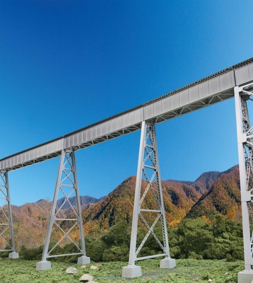 Walthers SceneMaster Steel Railroad Bridge Tower Bent 2 Pack - Kit Train Collect