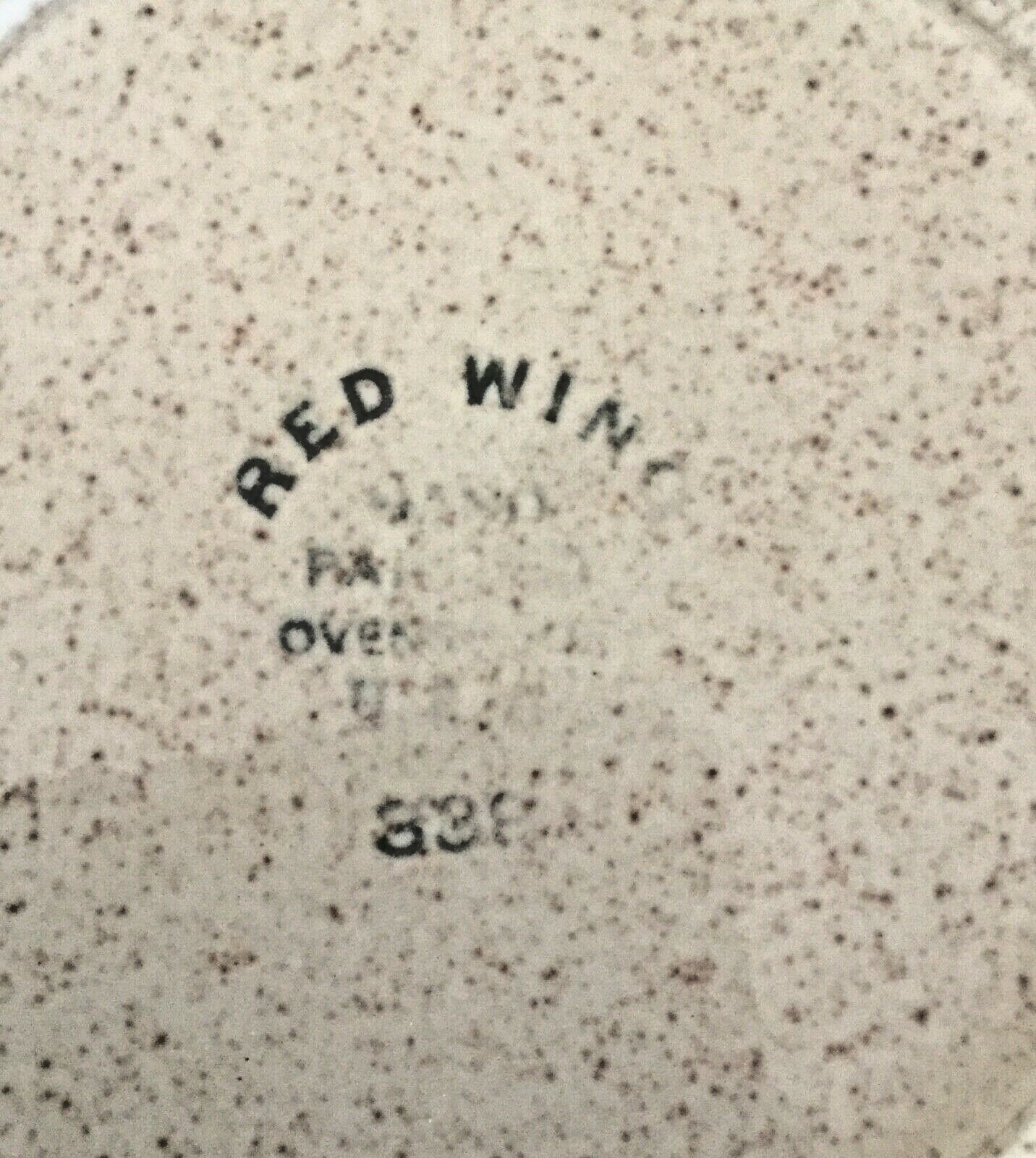 2 VINTAGE RED WING BOB WHITE HANDPAINTED  7 3/4