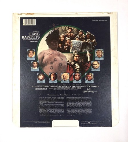 VTG Movie Time Bandits CED System SelectaVision VideoDisc 1982 Fantasy Adventure