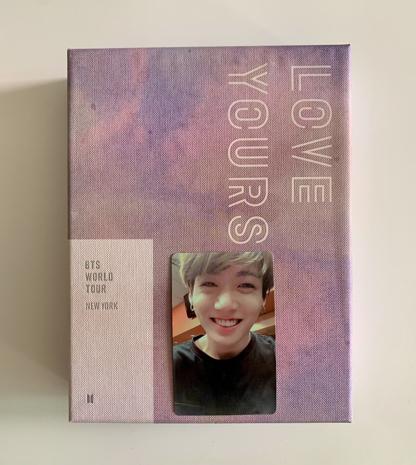 BTS Love Yourself New York DVD with Jungkook Photocard Mint