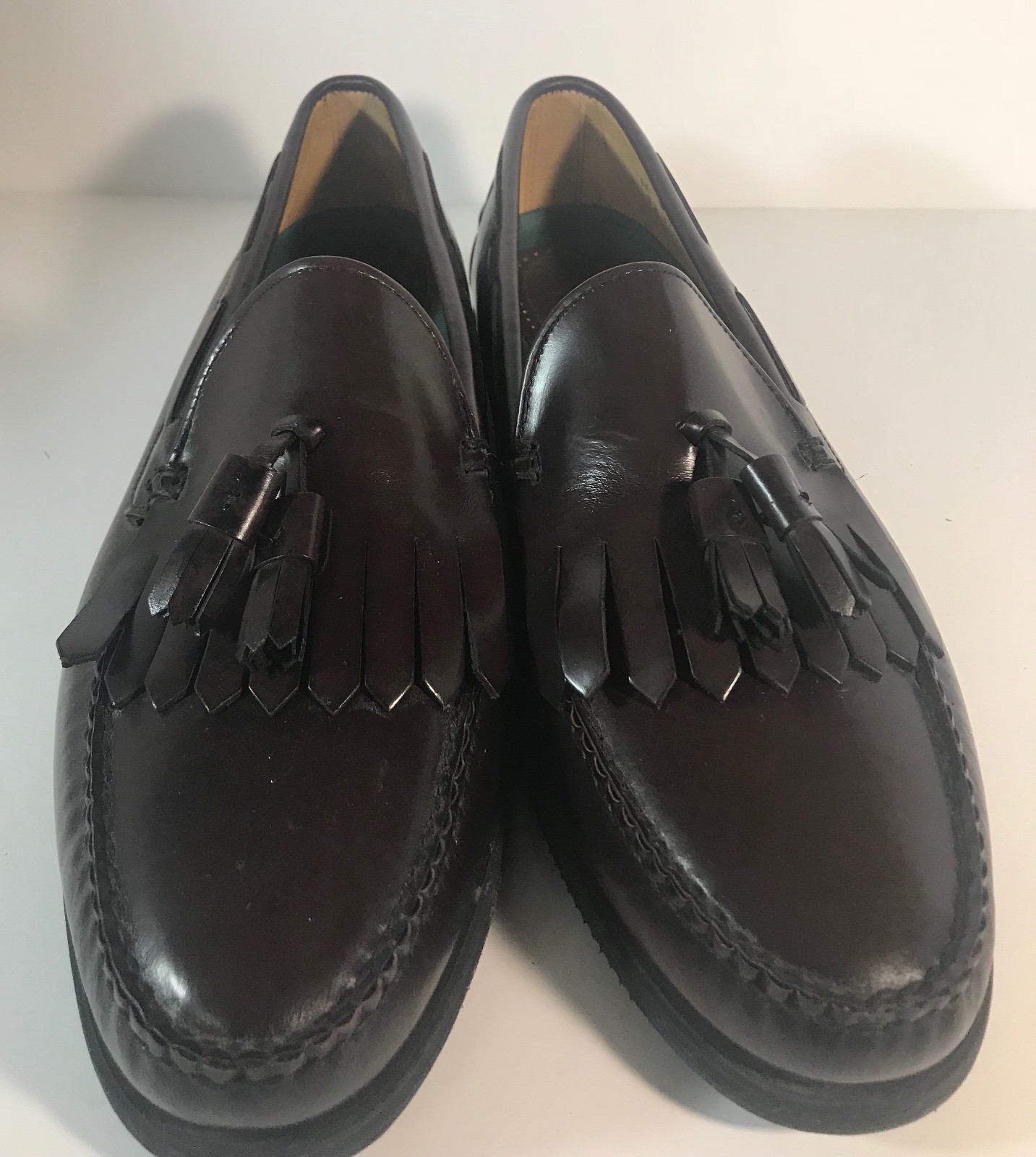 Sebago Lite  Brown Leather Slip On Comfort Loafers Women's Sz16 B (s20)