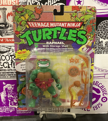 Teenage Mutant Ninja Turtles RAPHAEL w/ Storage Shell BRAND NEW, IN PACKAGE 2022