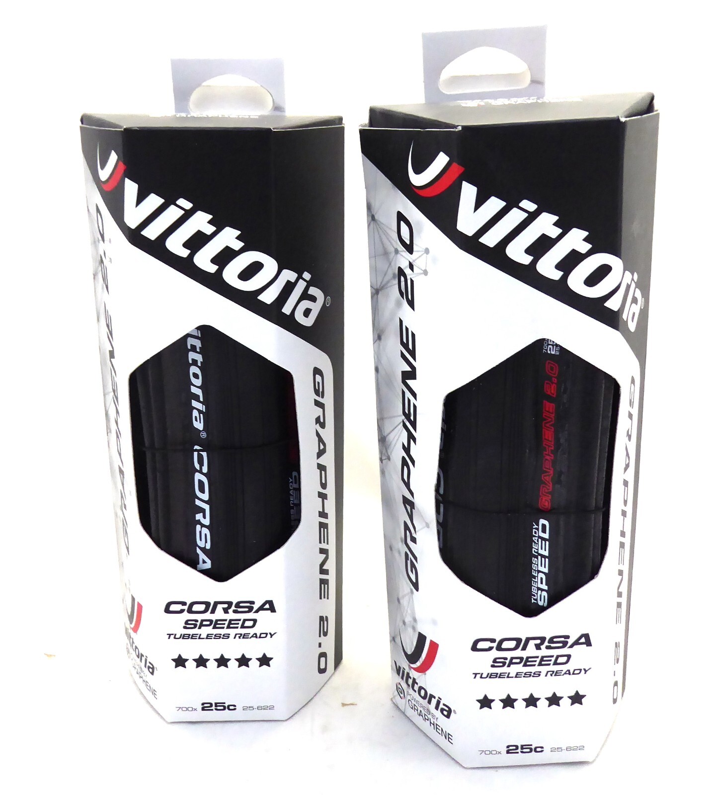 Vittoria Corsa Speed G2.0 Tubeless Ready Clincher, Black