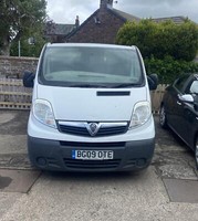 2009 Vauxhall Vivaro 2.0 CDTi Van -Spares or Repair-PLEASE READ THE DESCRIPTION