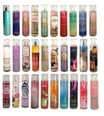 Bath & Body Works Fine Fragrance Body Mist Spray Full or Bath & Body Works Fine Fragrance Body Mist Spray Full or