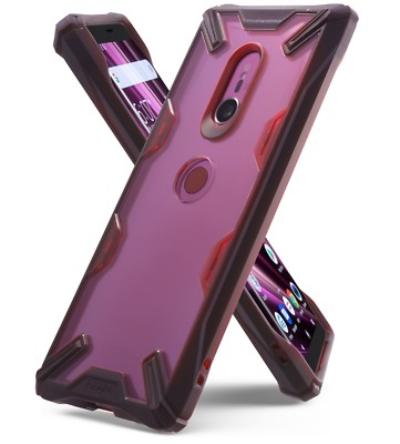 For Sony Xperia XZ3 | Ringke [FUSION-X] Clear Back Shockproof Bumper Cover Case