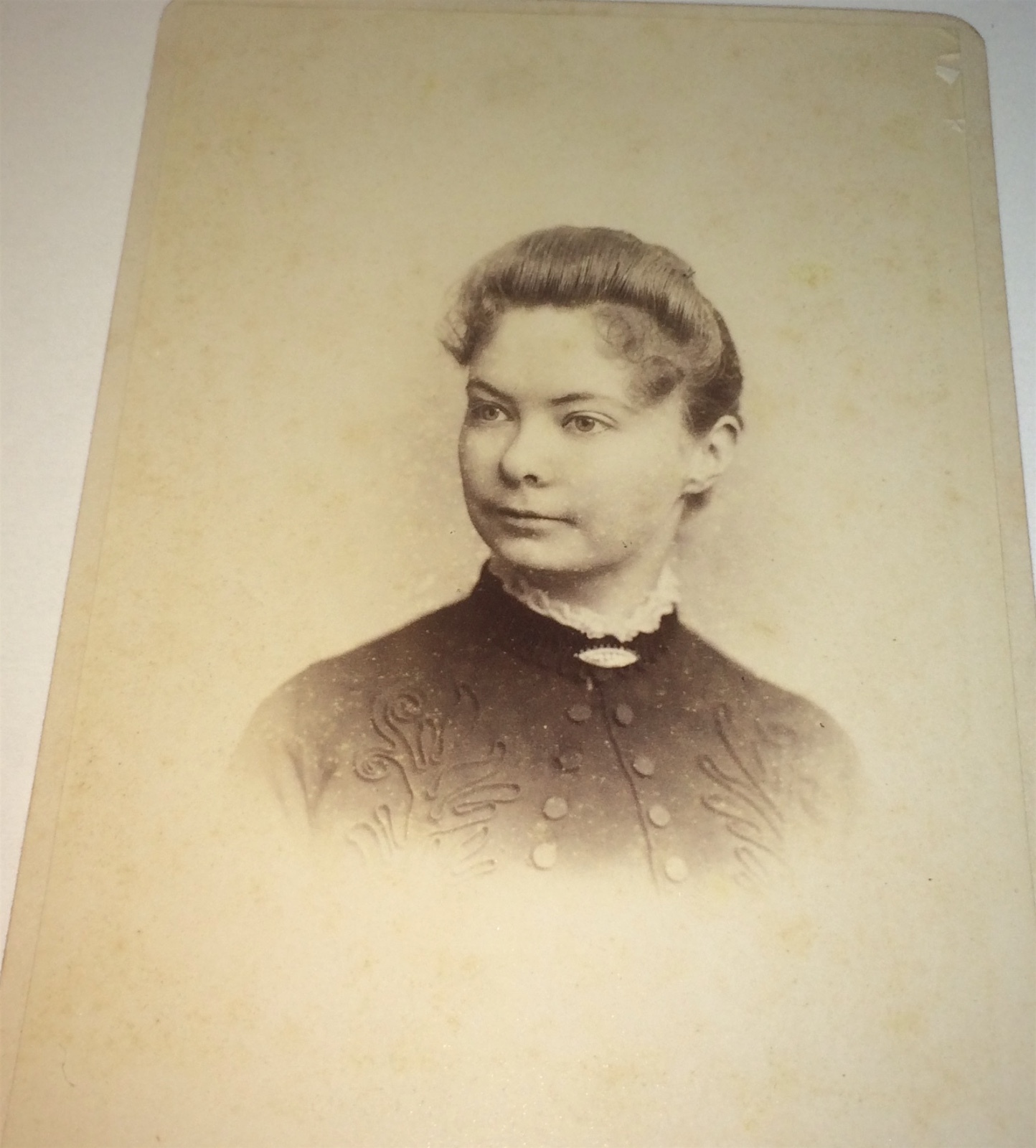 Rare Antique American Famous Ford Family Philadelphia, PA Cabinet Card Photo!