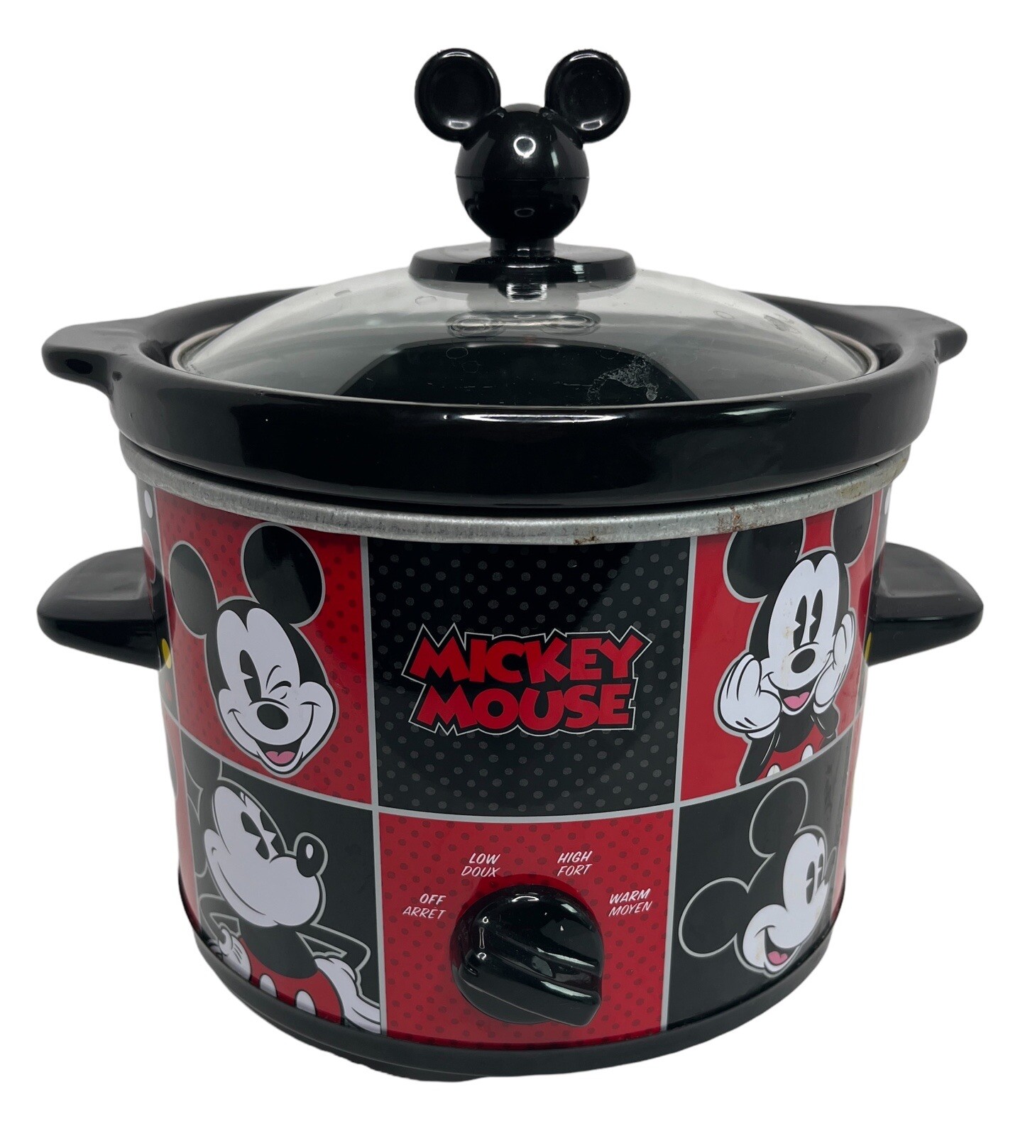 Slow Cooker Stoneware Disney Mickey Mouse Crock Pot