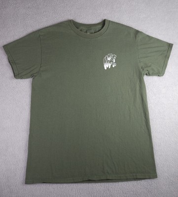 Neff Shirt Mens Size M Green Short Sleeve Tee Pineapple Floater Skater Surf