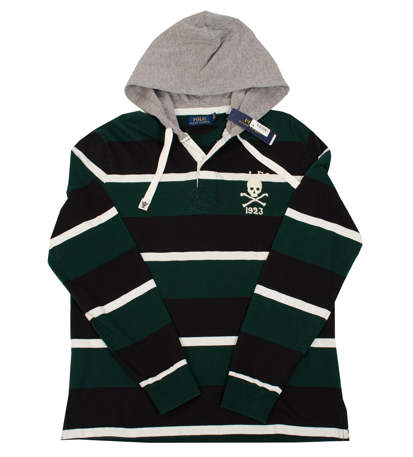 POLO RALPH LAUREN MEN S M L XL XXL GREEN BLACK GREY STRIPED POLO RALPH LAUREN MEN S M L XL XXL GREEN BLACK GREY STRIPED