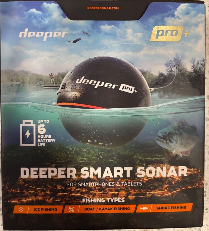 Deeper PRO+ Plus Sonar Fish FInder 