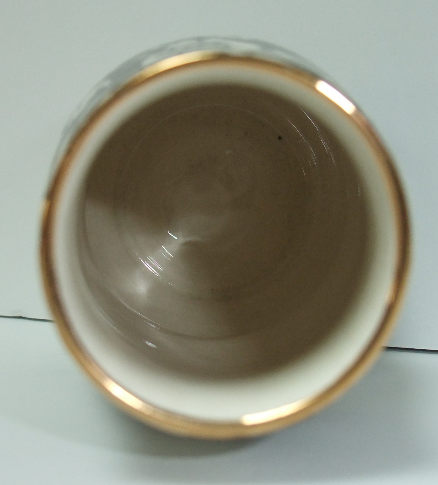 Royal Winton Grimwades Peony Vase Made in England Black and White 4.5 Inches