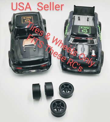 UDI RC 1607 1608 1604 1603 Drift Wheels & Tires 1601-005-B Ships FREE US Seller