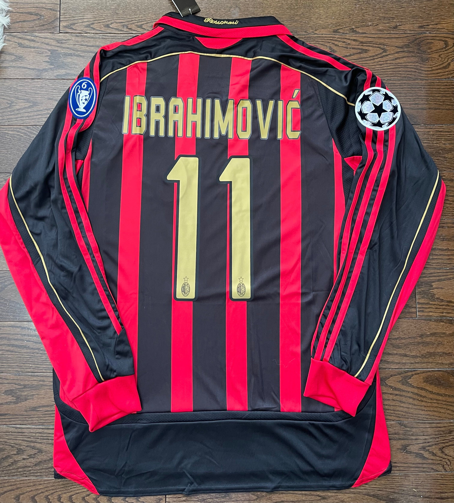 ACミラン RIVALDO 11 サッカージャージ made in italy ACミラン RIVALDO 11 サッカージャージ made in italy ACミラン
