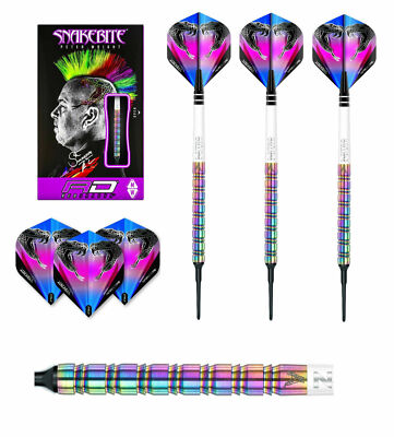 Red Dragon-Peter Snakebite Wright 1 DNA Rainbow 18g (Soft Dart) Pfeile