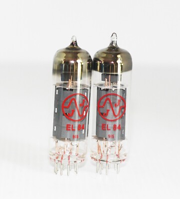Brand New Pair JJ Electronics EL84 (6BQ5) Power Tubes