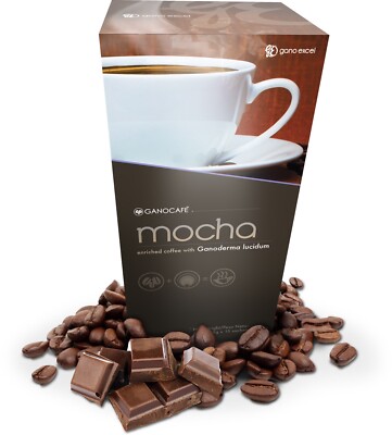 Gano Cafe Mocha - Café  Con Ganoderma Lucidum  X 20 sachets Gano Excel