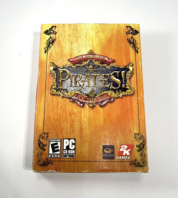 Sid Meier's Pirates! Live the Life PC 2 Disks Manual NO Map Box 2K Games 2005