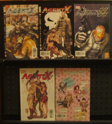 Agent X #1 2 3 4 5 | 5 issue Marvel Comics Lot | Very Fine//NearMint (9.0)