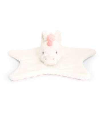 Keeleco Snuggle Twinkle Unicorn Newborn Baby Comforter Security Blanket Blankie