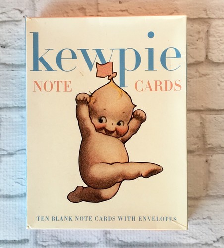 Kewpie Doll Blank Note Cards Laughing Elephant 8 Cards 9 Envelopes Folder