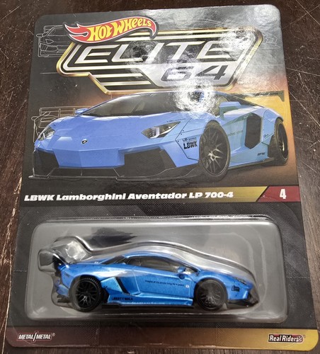 ホットウィール エリート64 LBWK ランボルギーニ アヴェンタドール 2台ホットウィール エリート 64 LBWK ランボルギーニ アヴェン