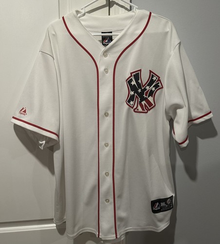 MAJESTIC 2007年 MLB オールスター ユニフォーム JETER 2 Authentic Derek Jeter 2007 All Star Jersey Yankees San