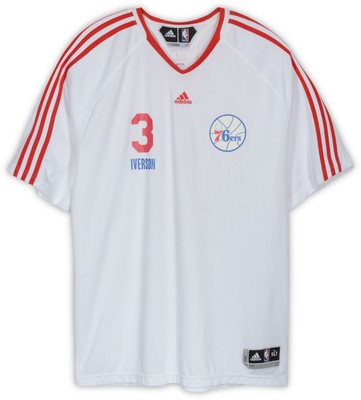 allen iverson 10th anniversary jersey