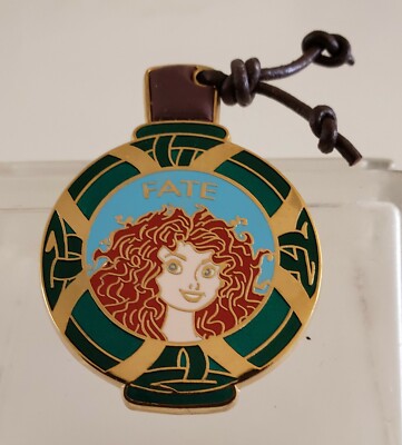 Disney MERIDA June Princess Eau de Magique PERFUME BOTTLE LE Pin-FREE SHIPPING! 