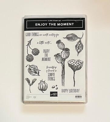 Stampin' Up! ENJOY THE MOMENT  Stamp Set